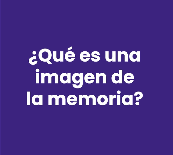 What is a memory image?